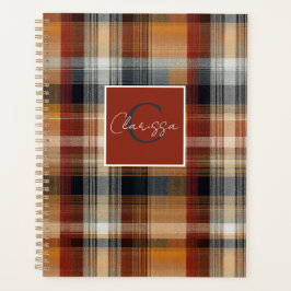 Custom Planner Gingham Pattern Style Planer