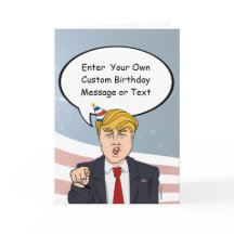 Custom Political Birthday Greeting