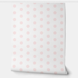 Custom Polka Dot Pink Tapete