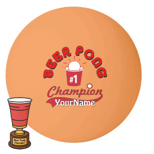 Custom Pong Pong Offiziell League Ball Tischtennisball