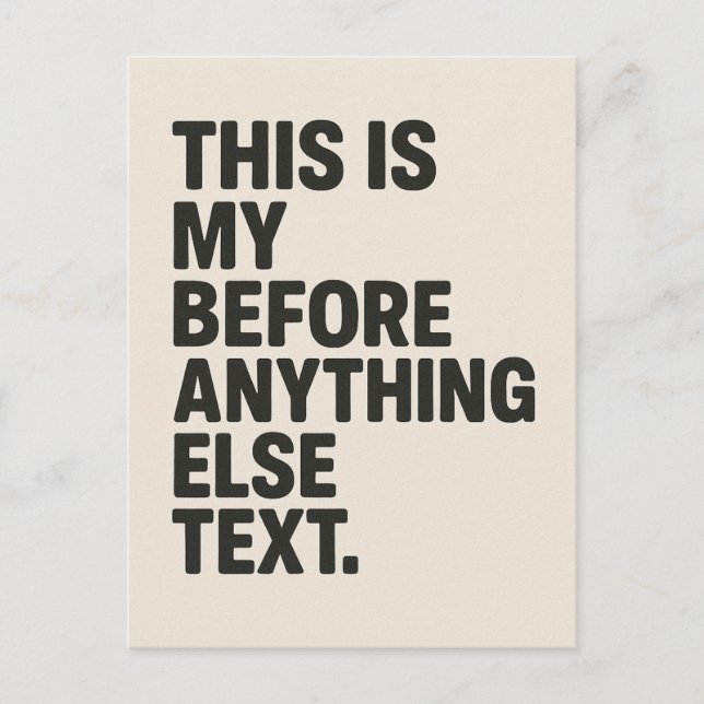 custom popsocket for phone grips of any size  postkarte (Vorderseite)