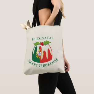 Custom PORTUGAL FLAG Weihnachten Tasche
