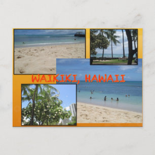 CUSTOM POSTCARDS - HAWAII COLLAGE# 2 POSTKARTE