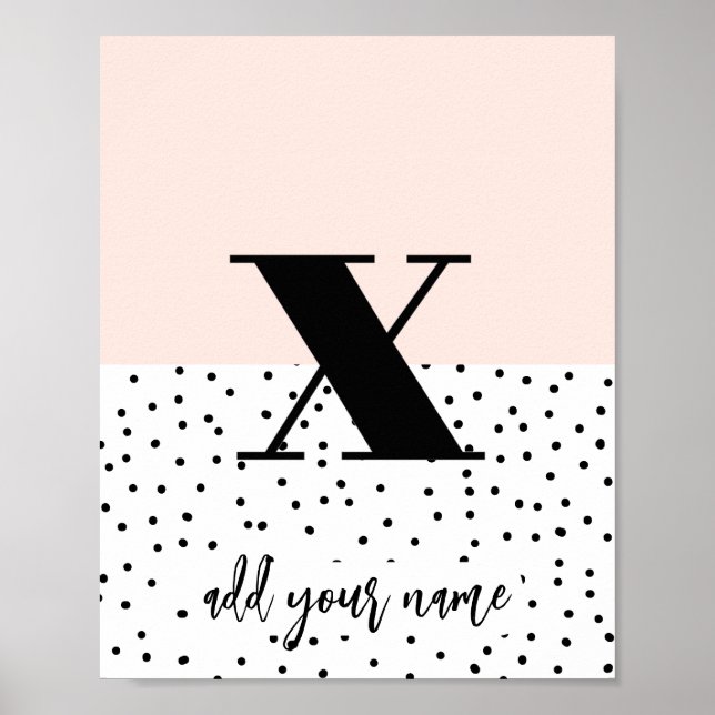 CUSTOM - Poster - Lower Case x (Vorne)