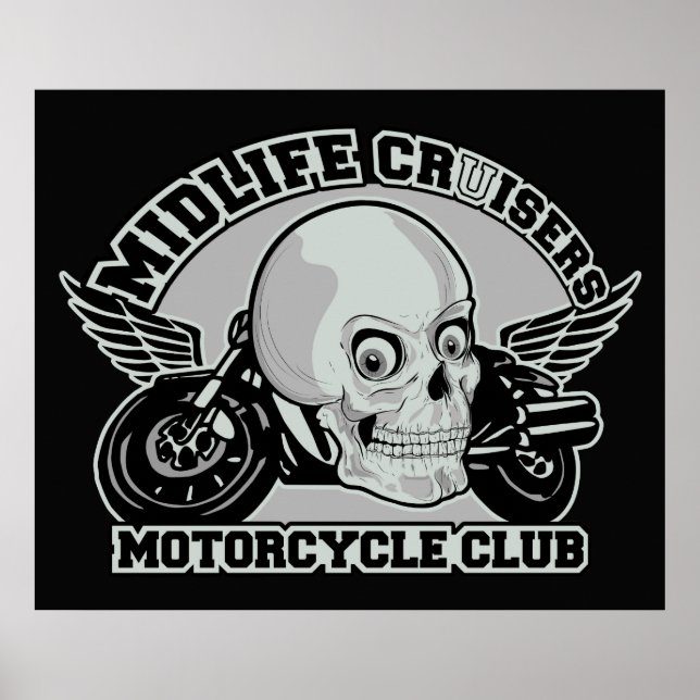 Custom Poster Midlife Cruisers MC (Vorne)