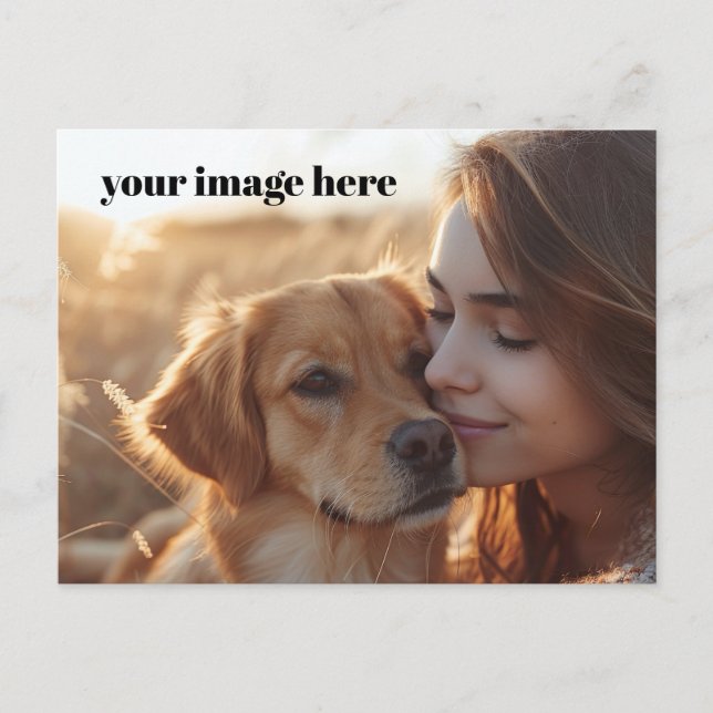 Custom Postkarte (Vorderseite)