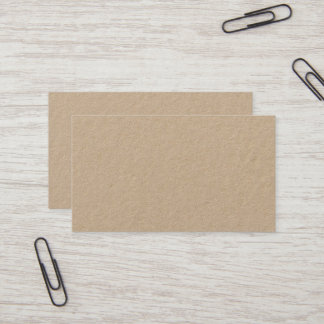 Custom - Premium Kraft, Artitst, Vintag 3,5" x 2" Visitenkarte