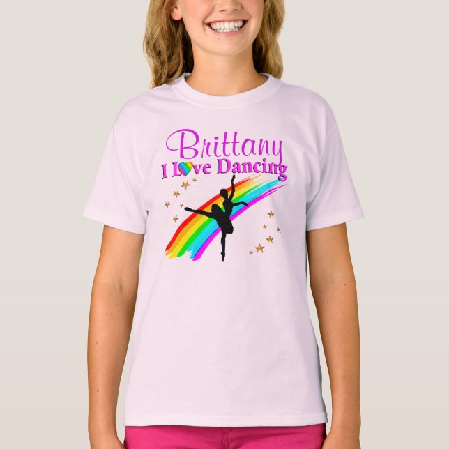 CUSTOM PRIMA BALLERINA DANCER T-SHIRTS UND APPAREL (Vorderseite)