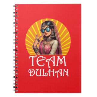 Custom Print Desi Wedding Shaadi Vibes Notizblock