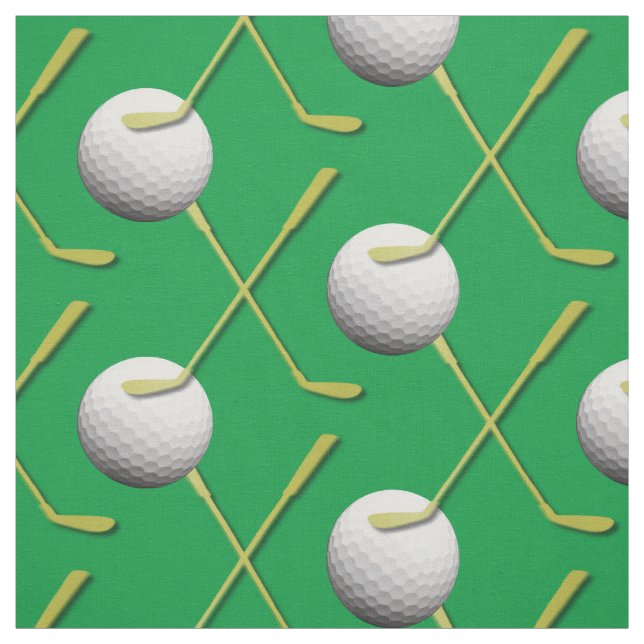 Custom Print Golf Theme Fabrik Stoff (Muster)