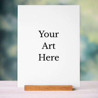 Custom Print Multiple Sizes Acrylschild