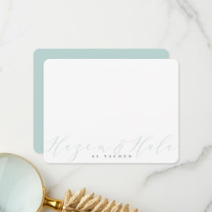 CUSTOM PRINT ORDY-Design für Hala Dankeskarte