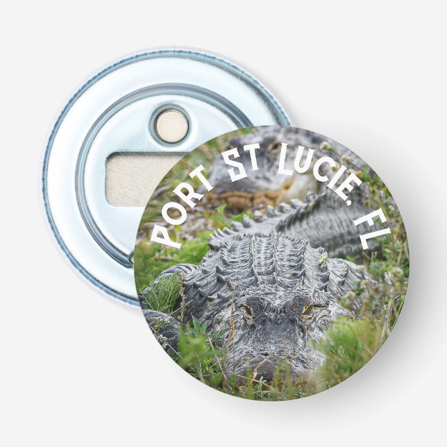 "Custom Printed" Gators Magnet Flaschenöffner (Vorderseite)