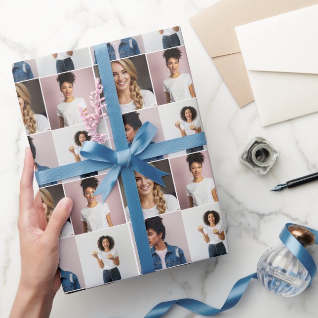 Custom printed wrapping paper, personalized geschenkpapier (Schenken)