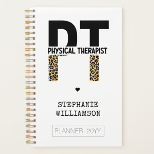 Custom PT Physiotherapeut Cheetah Print Planer
