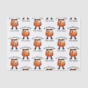 Custom Pudding Spaß Frohe Weihnachten Seidenpapier