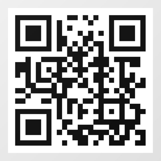 Custom QR Code Stickers: Boost your business Fensteraufkleber (Blatt)