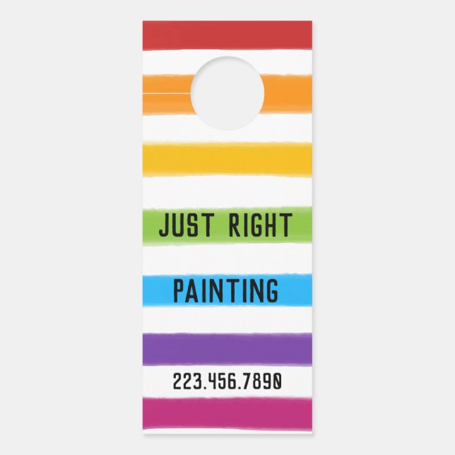 Custom QR Painter Türanhänger (Vorderseite)