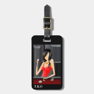 Custom Queen of the Game - Casino Las Vegas Gepäckanhänger