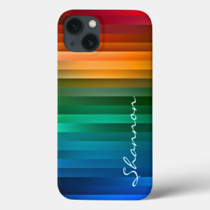 Custom Rainbow Ribbon Stripe Rugged iPhone 6 Gehäu Case-Mate iPhone Hülle