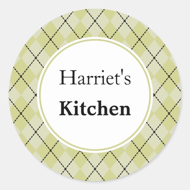 Custom Raute Kitchen Stickers (Vorderseite)