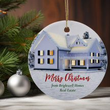 Custom Real Anwesen Company Winter House Weihnacht