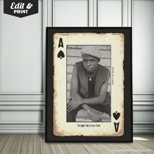 Custom Rebel Tee Wall Art, Poker direkt an der Out Poster