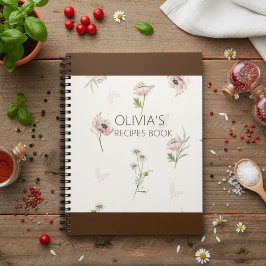 Custom recipe book, Personalized Recipe journal Notizblock