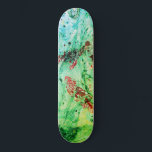 Custom Red Blue Yellow Green Modern Abstrakt Skateboard<br><div class="desc">Custom Red Blue Yellow Green Moderne Abstrakt Art Template Trendy Blank Skateboard.</div>