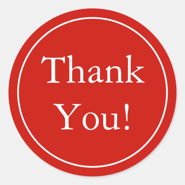 Custom Red Danke Stickers & Fevor Labels (Vorderseite)