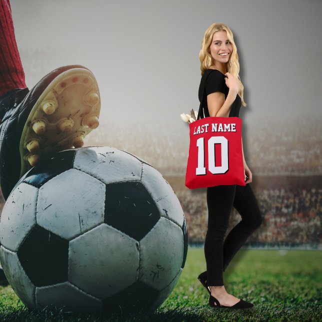 Custom Red White Black Sport Jersey Nummer Tasche (Von Creator hochgeladen)