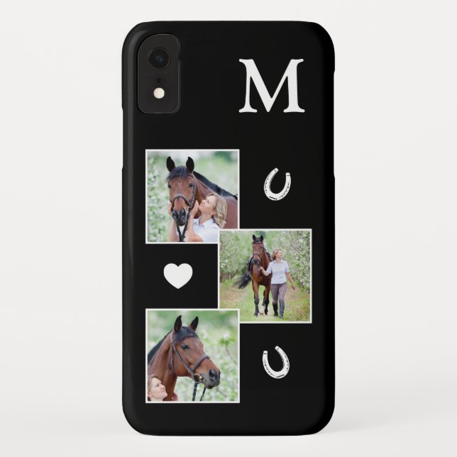 Custom Reittier Animal Foto Pferd Case-Mate iPhone Hülle (Rückseite)