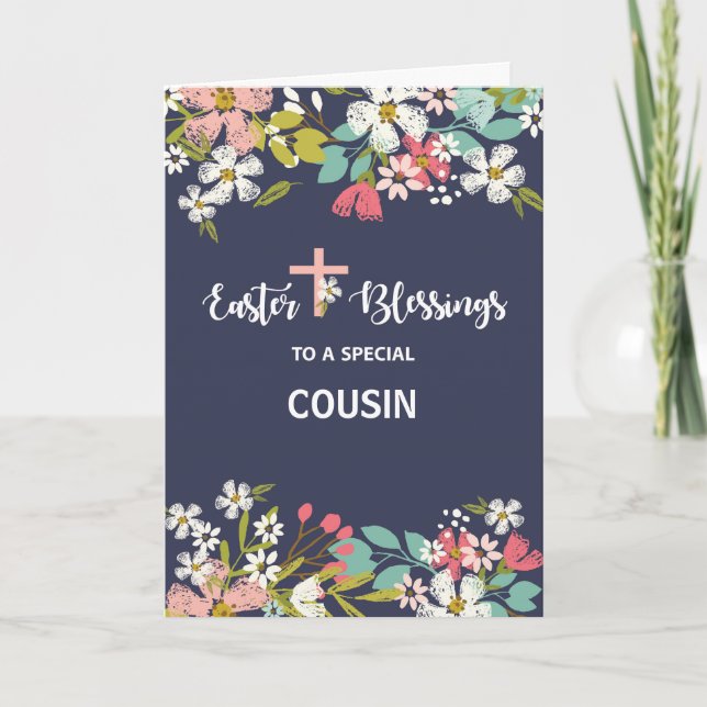 Custom Relation Ostersegnung des Risen Christi Karte (Vorderseite)