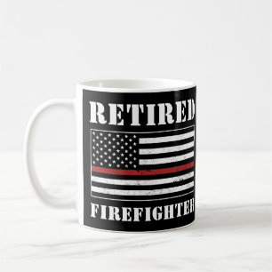 Custom Remüde Firefighter Thin Red Line Geschenke Kaffeetasse