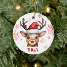 Custom Rentier Weihnachtsschmuck