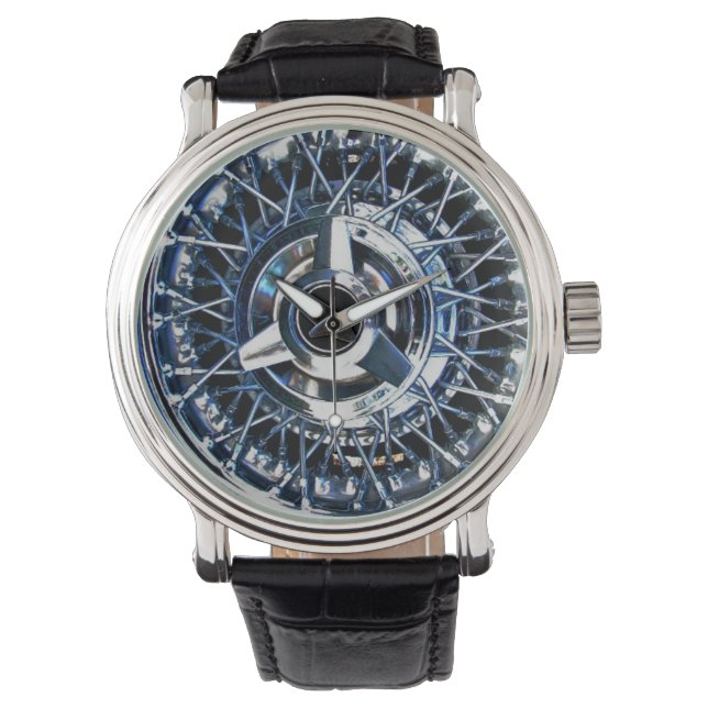 Custom Retirement Watch mit Band Armbanduhr (Vorderseite)