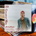 Custom Retro Album Cover Music 50. Geburtstag Einladung<br><div class="desc">👉 Live your dream and create your own Vintag album cover with this retro style 50th year Einladung! #zazzlemade - Klicken Sie einfach, um dieses Design zu personalisieren 🔥 Mein Versprechen - Dieses Design ist einzigartig - Es wurde mit Ihrem Sinn entworfen 🙏 Danke für die Unterstützung meines kleinen Unternehmens...</div>
