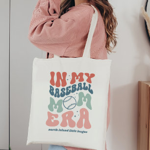 Custom Retro "In My Baseball Mama Ära" Tragetasche