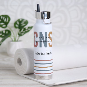 Custom Retro ZNS Klinischer Krankenpfleger Spezial Trinkflasche