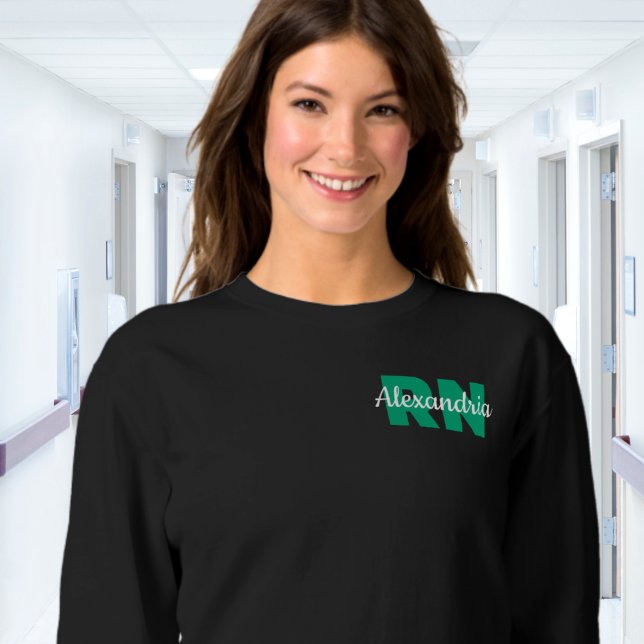 Custom RN Credentials with Name Sweatshirt (Von Creator hochgeladen)