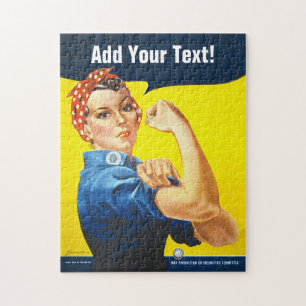 Custom: Rosie the Riveter, "Wir können es tun!"