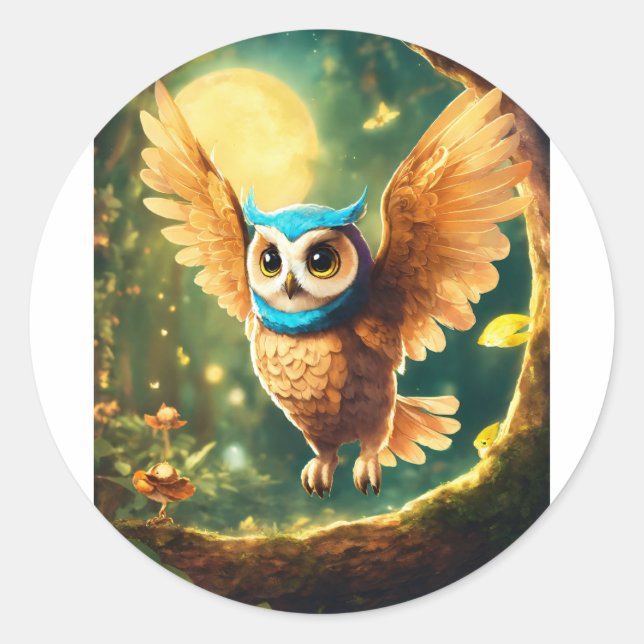 Custom Round Stickers | Personalisierte Designs . (Vorderseite)