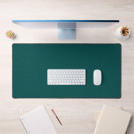 Custom Royal Emerald Desk Mat - Luxe & Elegant Schreibtischunterlage