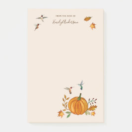 Custom Rufous Hummingbirds Notepad Post-it Klebezettel