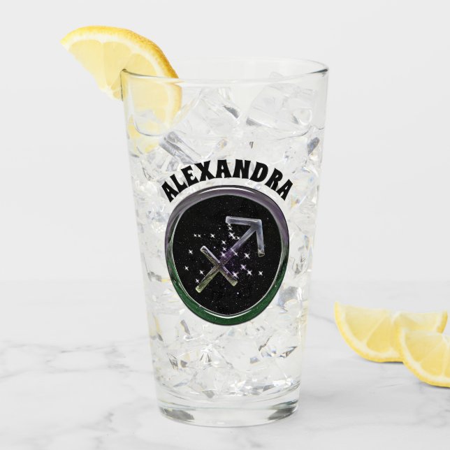 Custom Sagittarius Glas (Vorderseite Ice)