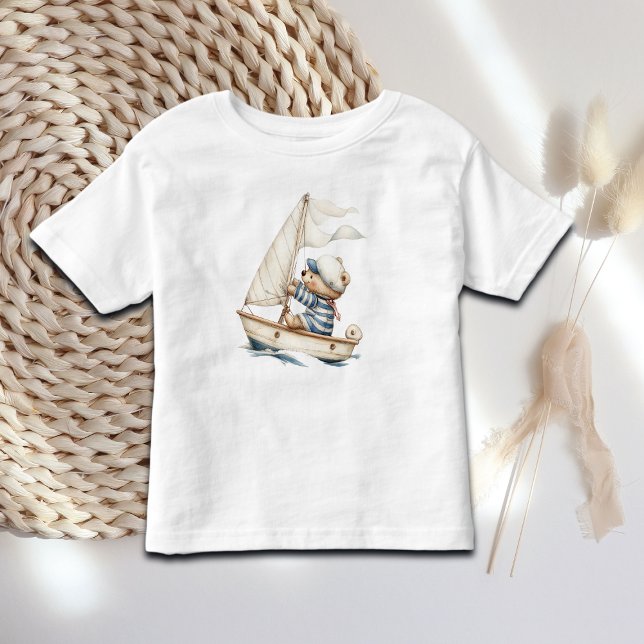 Custom Sailor Teddy Bar Kleinkind T-shirt (Von Creator hochgeladen)