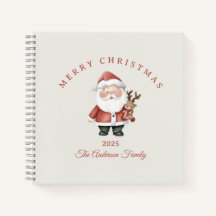 Custom Santa Aquarell Weihnachtsgeschenk