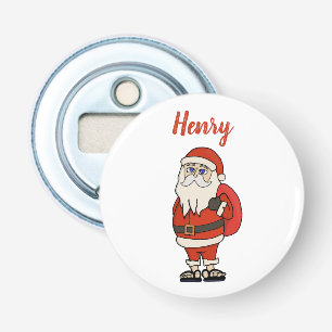 Custom Santa Claus Weihnachts Flip Flops Flaschenöffner