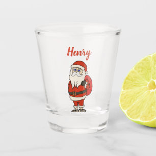 Custom Santa Claus Weihnachts Flip Flops Schnapsglas