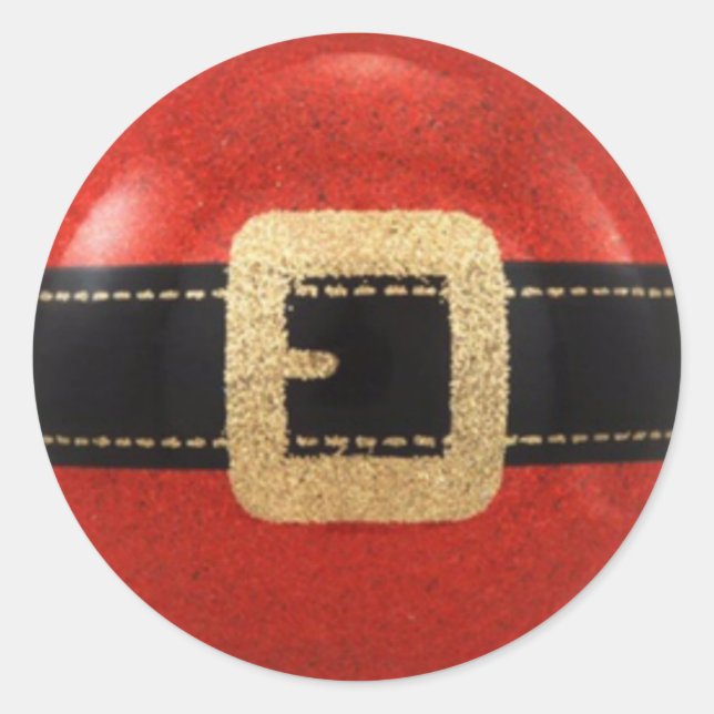 Custom Santa Stickers (Vorderseite)